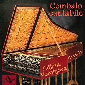 Bach / Vorobjova,Tatjana - Cembalo Cantabile  CD